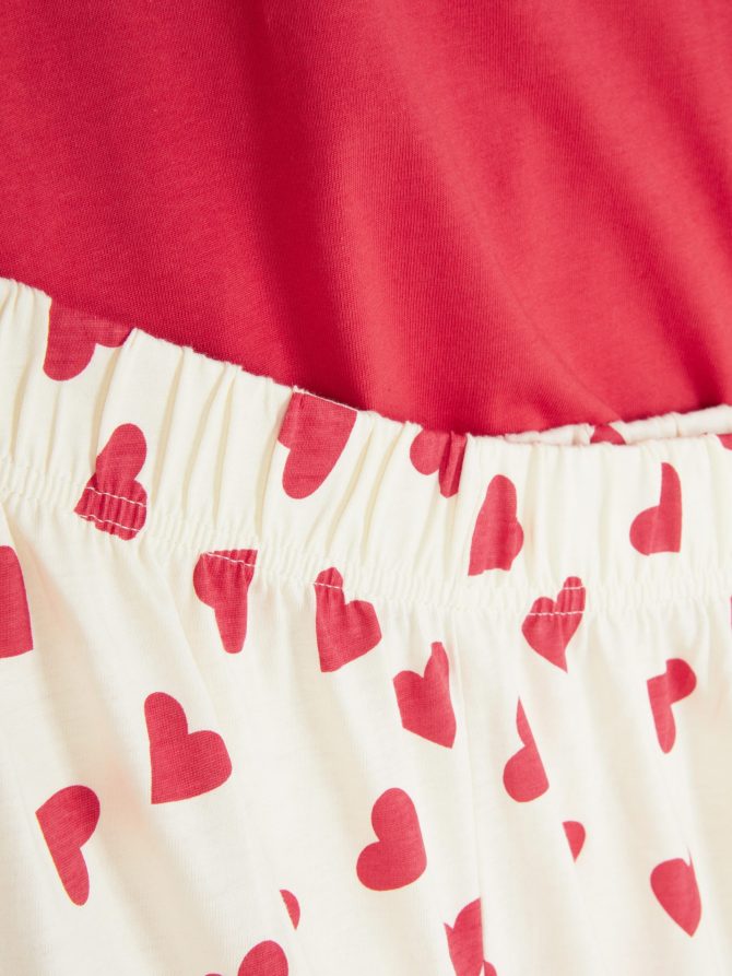 Short Sleeve Jersey Pajamas - Image 2