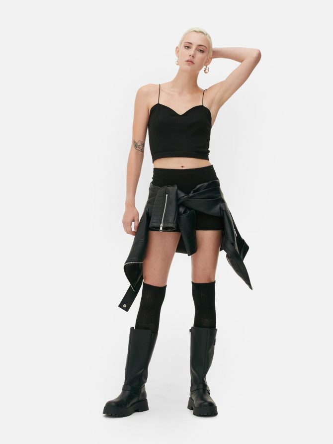 Rita Ora Seamfree Cropped Cami - Image 2