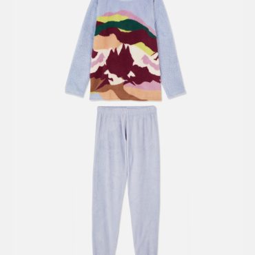 Women's Fleece Bear Pajama Set