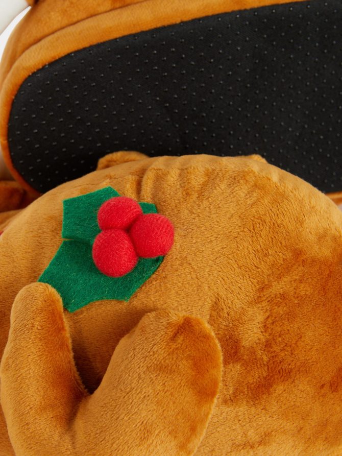 Festive 3D Turkey Slippers - Image 5