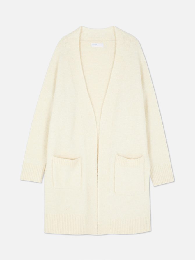 Bouclé Edge-to-Edge Cardigan - Image 5
