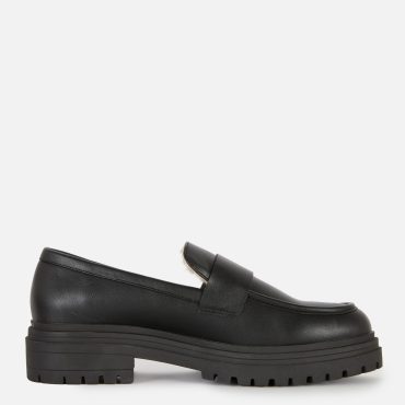 Fleece Lined Chunky Loafers