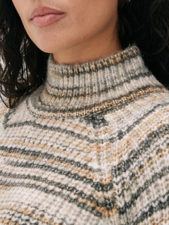 Fringed Turtleneck Sweater - Image 3