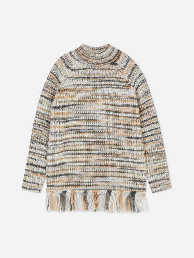 Fringed Turtleneck Sweater - Image 5