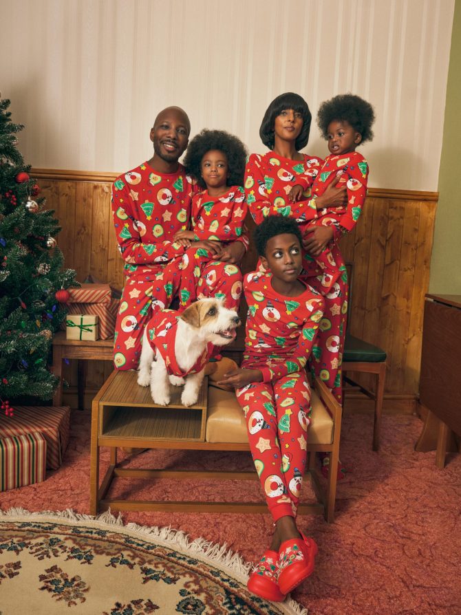 Men's Printed Jersey Christmas Family Pajamas - Image 6