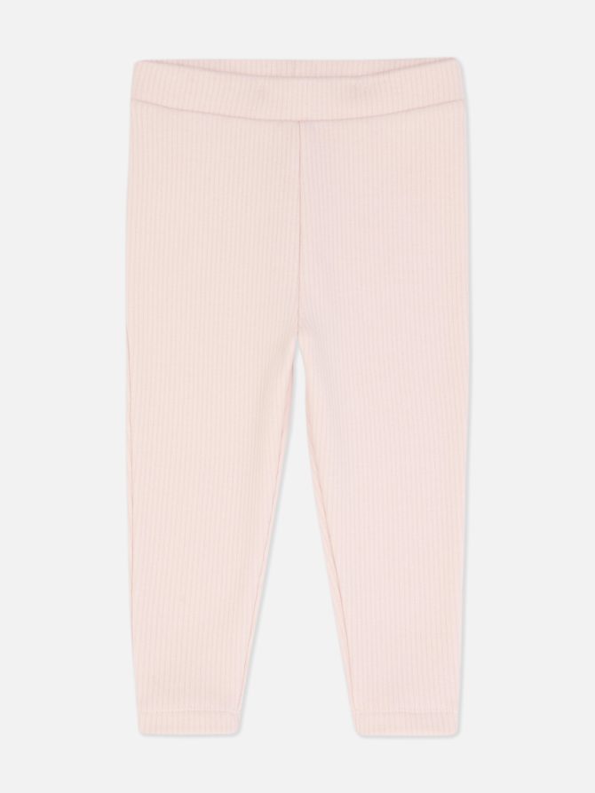Stretch Ribbed Leggings