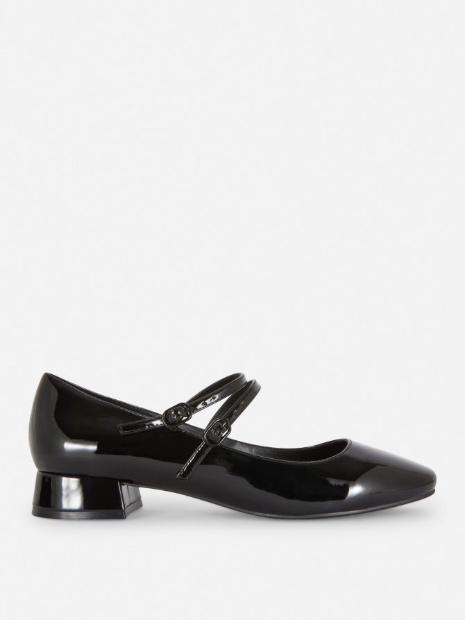 Double Strap Ballet Flats