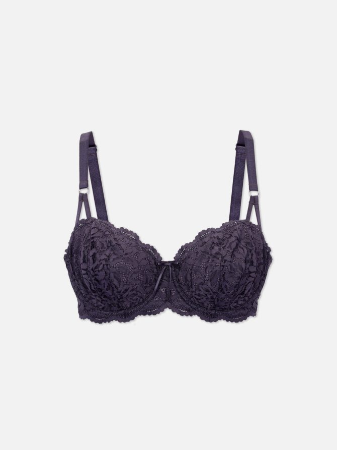 D-G Non Padded Lace Balcony Bra