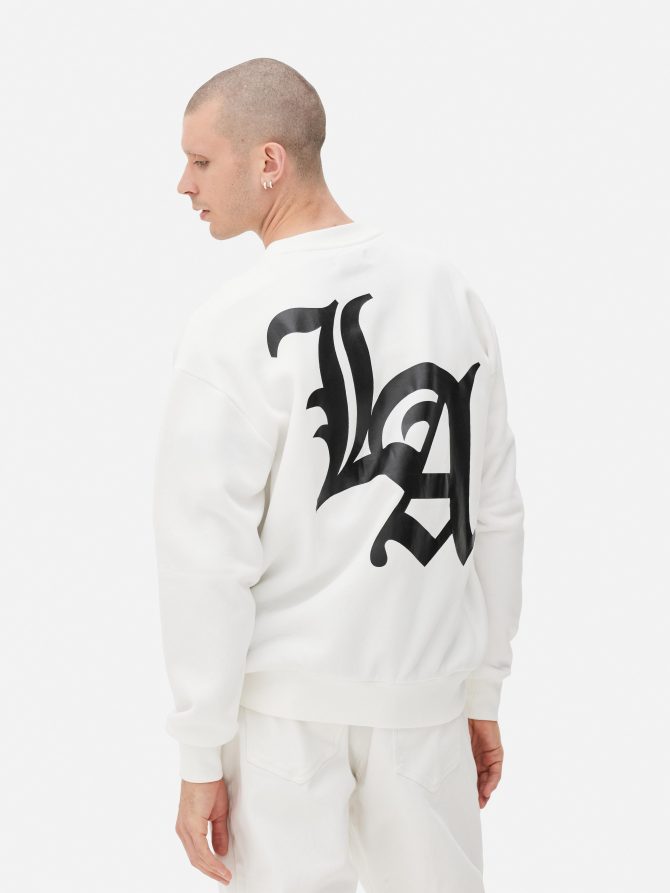 LA Print Crew Sweatshirt - Image 4