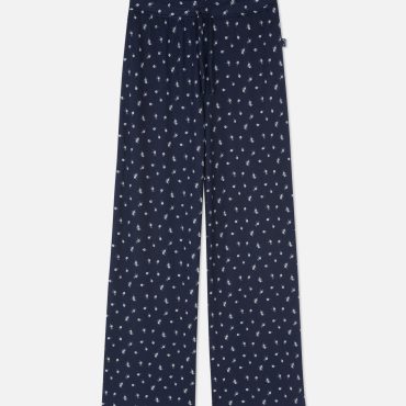 Cozy Knit Wide Leg Pajama Bottoms