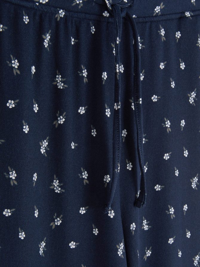 Cozy Knit Wide Leg Pajama Bottoms - Image 2