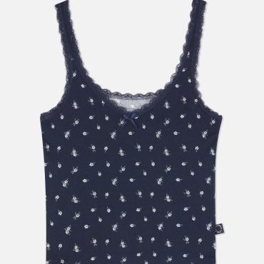 Floral Print Pajama Tank