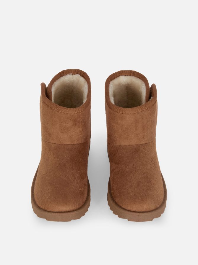 Faux Suede Ankle Boots - Image 2
