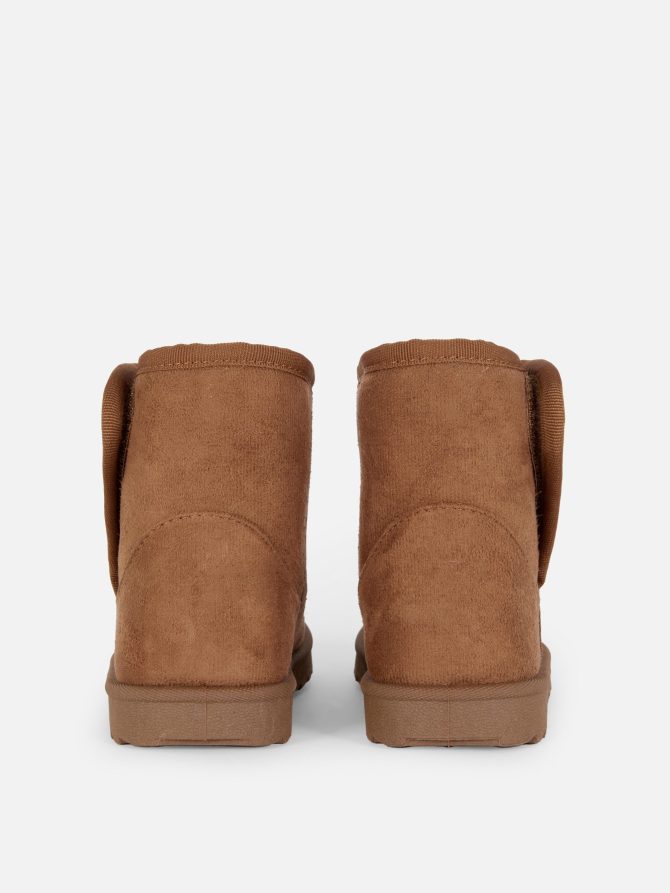 Faux Suede Ankle Boots - Image 3