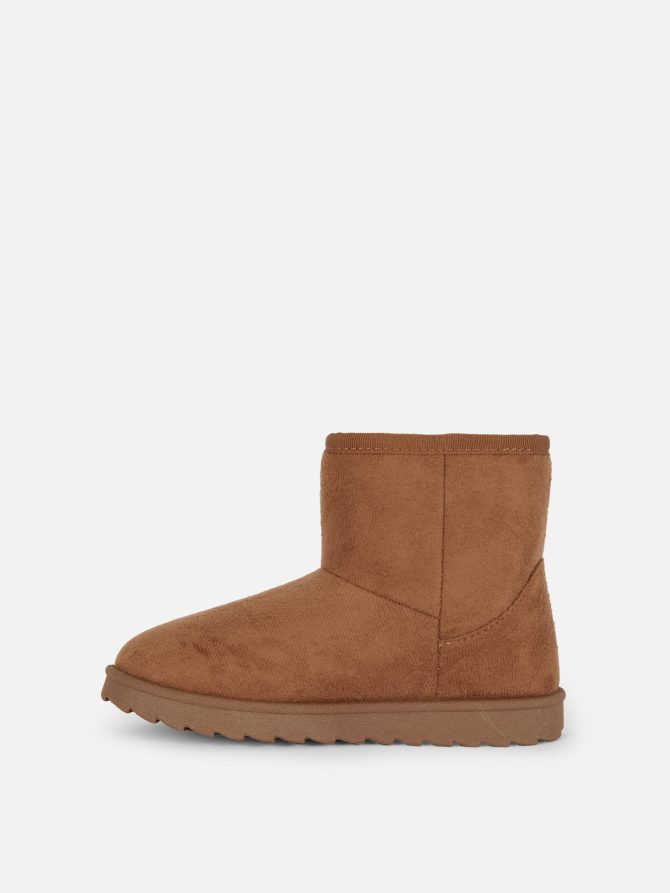 Faux Suede Ankle Boots - Image 4