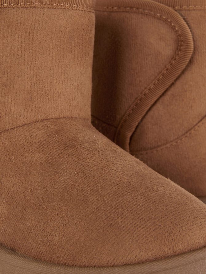 Faux Suede Ankle Boots - Image 5