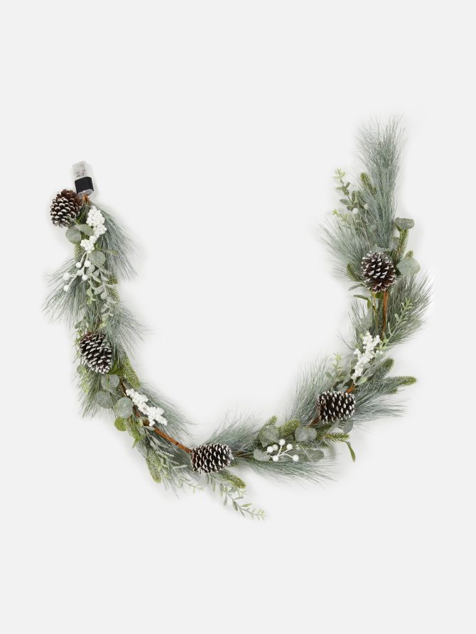 LED Faux Pine Garland
