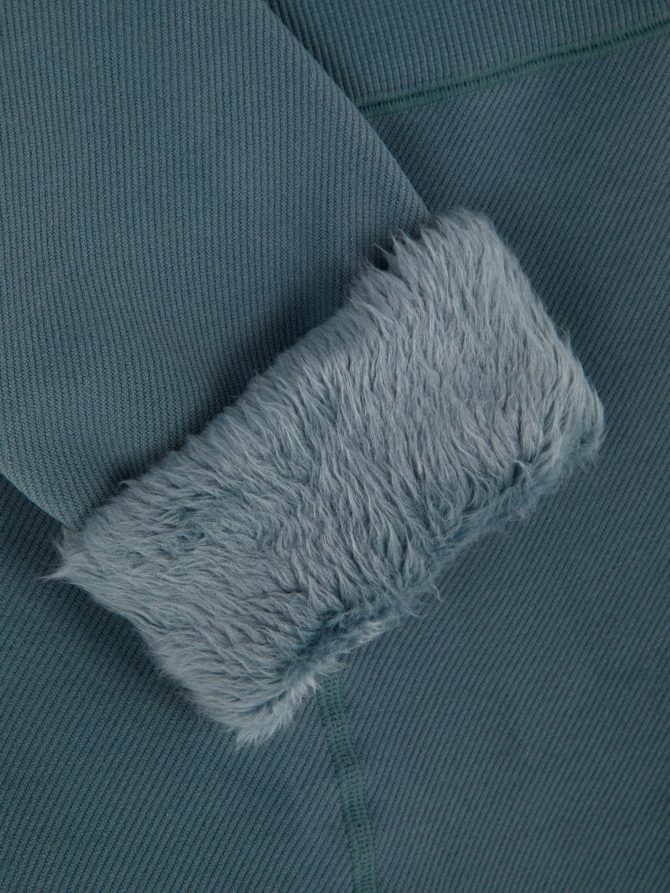 Velvet Plush Lined Leggings - Image 2