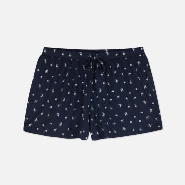 Floral Print Pajama Shorts