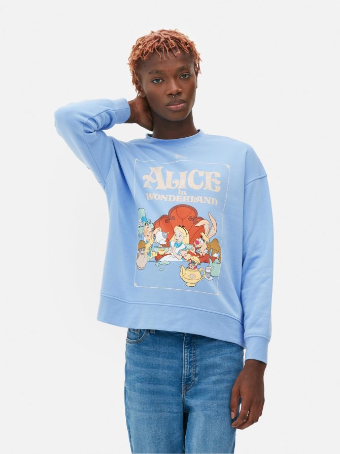 Disney’s Alice in Wonderland Sweatshirt - Image 2