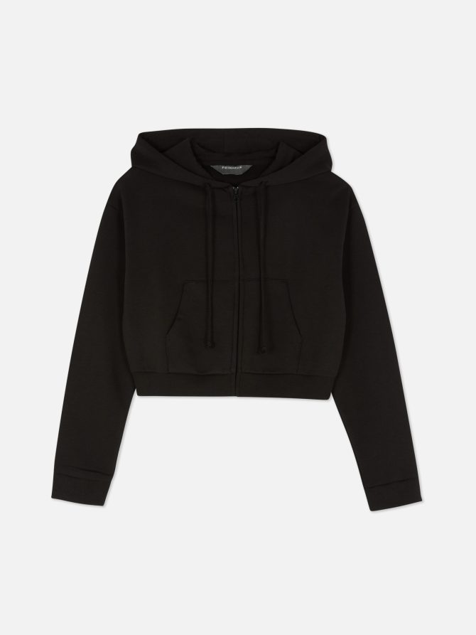 Cropped Zip Hoodie - Image 5