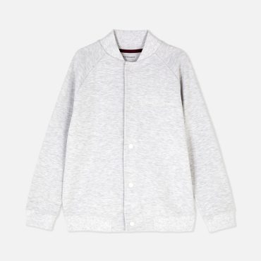 Button-Up Sweatshirt