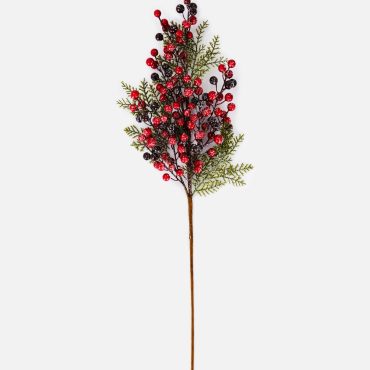 Single Stem Faux Pine Foliage