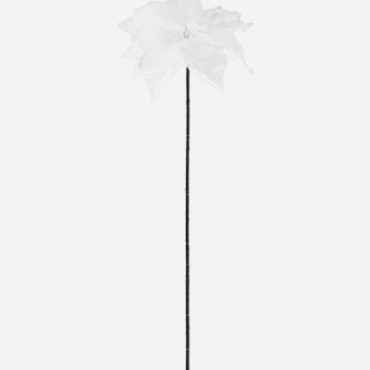 Single Stem Poinsettia Faux Plant