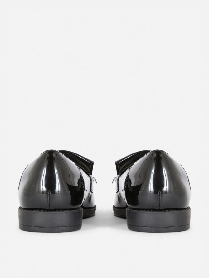 Wide Fit Patent Tassel Loafers - Image 3