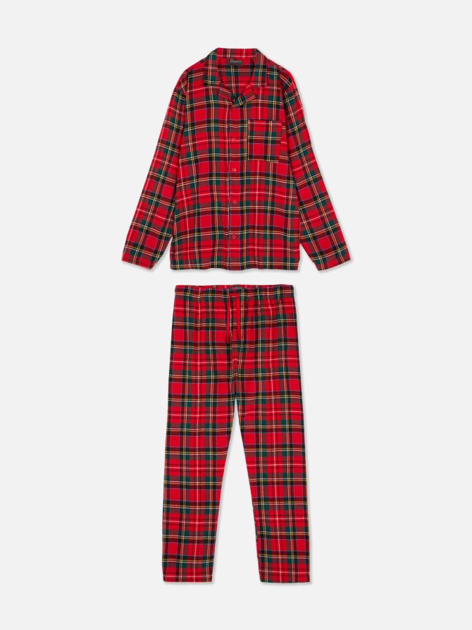 Men’s Tartan Christmas Family Pajamas