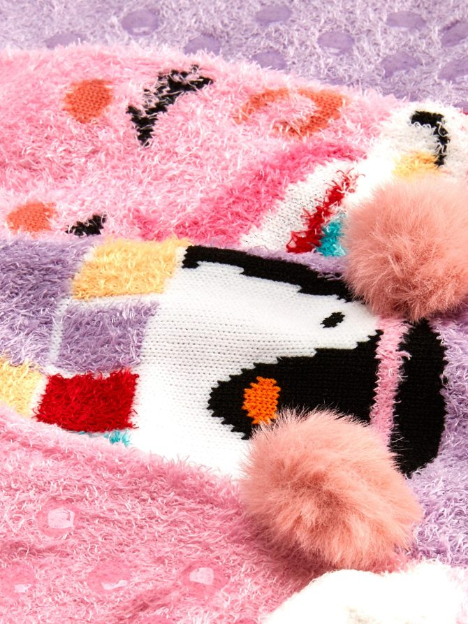 2-Pack Christmas Cozy Socks - Image 2