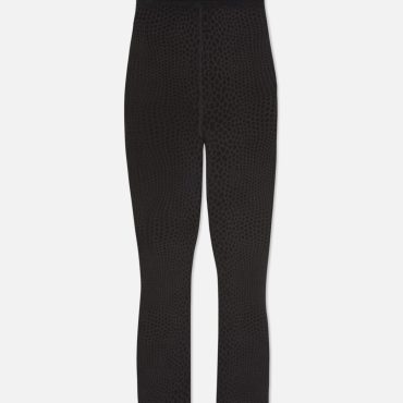 Velvet Snake Print Tights