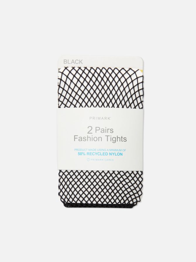 2-Pack Medium Fishnet Tights