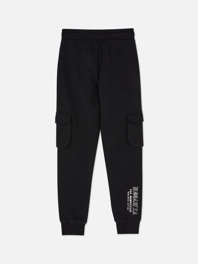 Los Angeles Print Cargo Joggers - Image 4