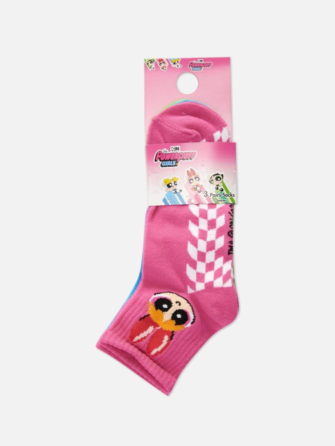 3-Pack The Powerpuff Girls Crew Socks - Image 3