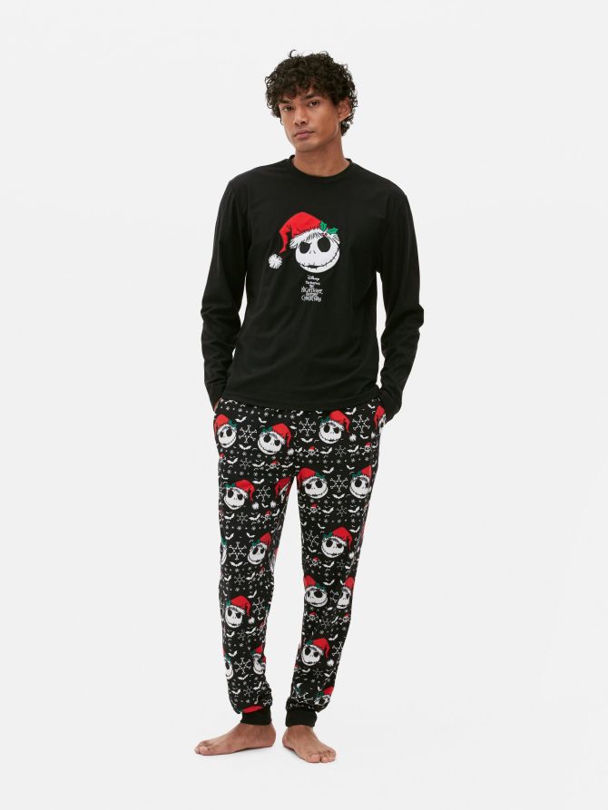 Disney Tim Burton’s The Nightmare Before Christmas Long Sleeve Pajamas - Image 2