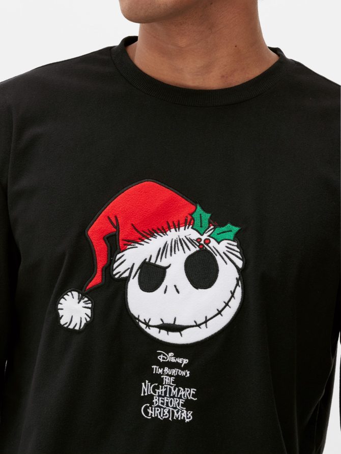 Disney Tim Burton’s The Nightmare Before Christmas Long Sleeve Pajamas - Image 4