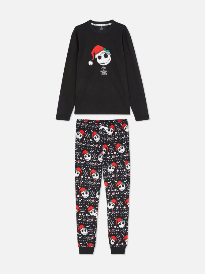 Disney Tim Burton’s The Nightmare Before Christmas Long Sleeve Pajamas - Image 6