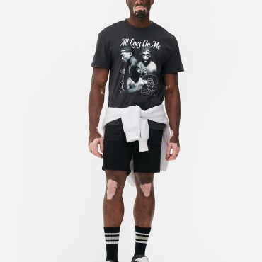 Tupac Short Sleeve Graphic T-Shirt