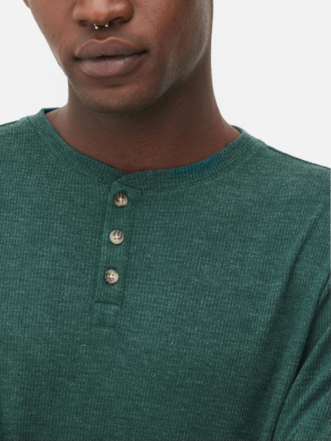 Men's Check Long Sleeve Pajamas - Image 3