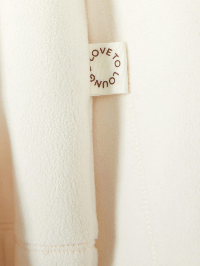 Cozy Fleece Long Sleeve Pajama Top - Image 2