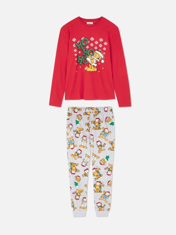 Garfield Christmas Pajama Set