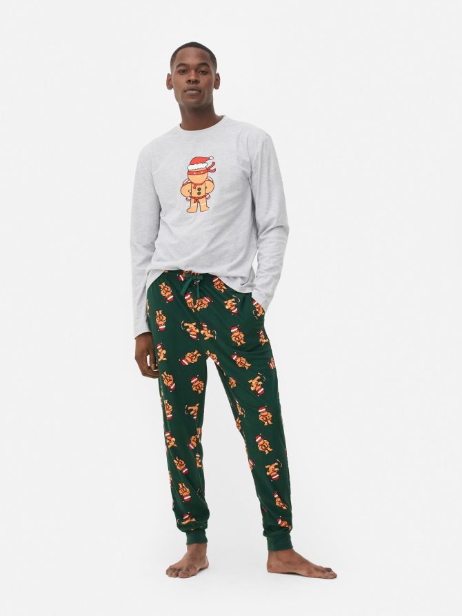 Gingerbread Man Pajama Set - Image 2