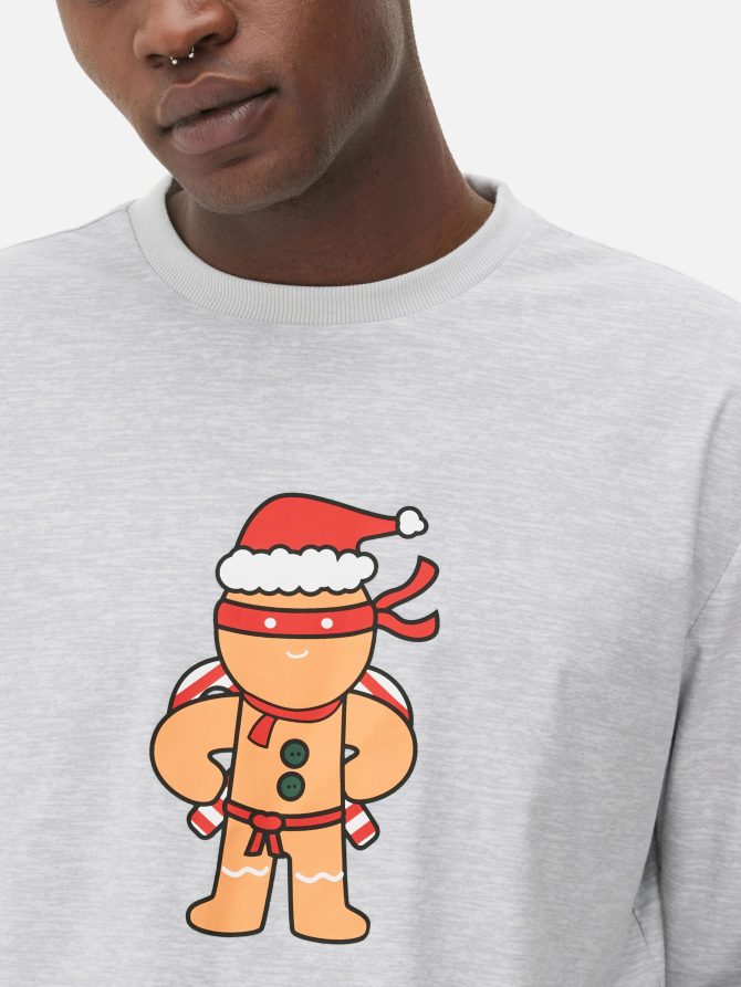 Gingerbread Man Pajama Set - Image 3