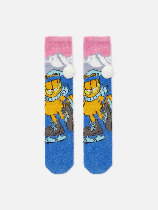 Garfield Fluffy Socks
