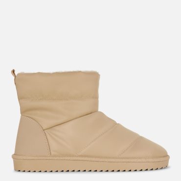 Faux Fur Lined Ankle Boots