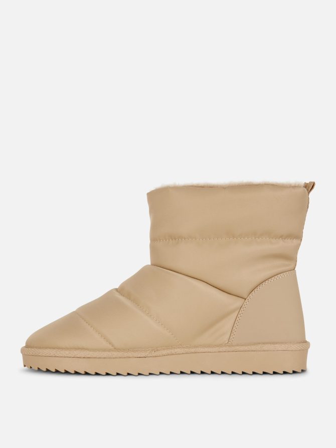 Faux Fur Lined Ankle Boots - Image 4