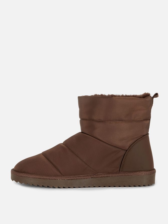 Faux Fur Lined Ankle Boots - Image 4