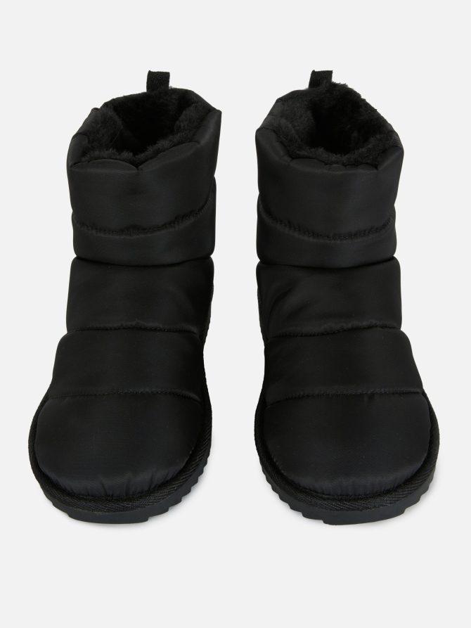 Faux Fur Lined Ankle Boots - Image 2