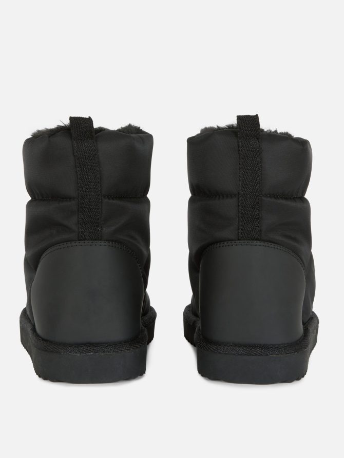 Faux Fur Lined Ankle Boots - Image 3